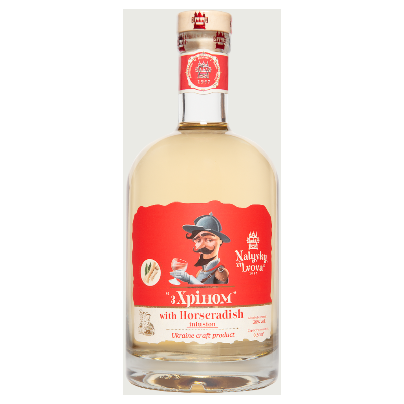 Nalewka ze Lwowa Chrzanowa 38% 0,5L Nalewka ze Lwowa Chrzanowa 38% 0,5L