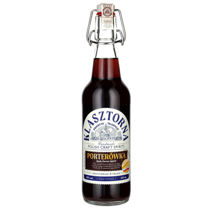 Wódka Klasztorna Porterówka 0,5l 30% Wódka Klasztorna Porterówka 0,5l 30%