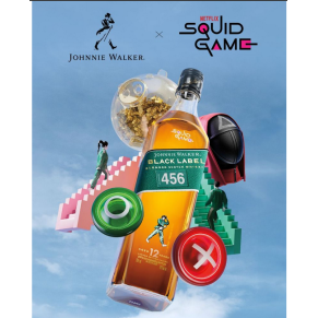 Whisky Johnnie Walker Black Label Squid Game 0,7l