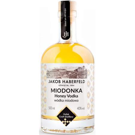 Jakob Haberfeld Miodanka Wódka Miodowa 40% 0,5 l | Wódka miodowa | 2K Galeria Alkoholi