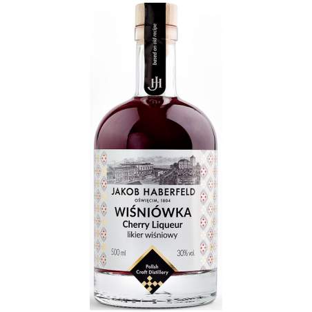 Jakob Haberfeld Wiśniówka Likier Wiśniowy 0,5 L 30 %