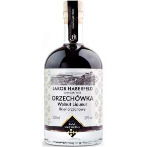 Jakob Haberfeld Orzechówka 36% 0,5 l | Likier z orzechów włoskich | 2K Galeria Alkoholi