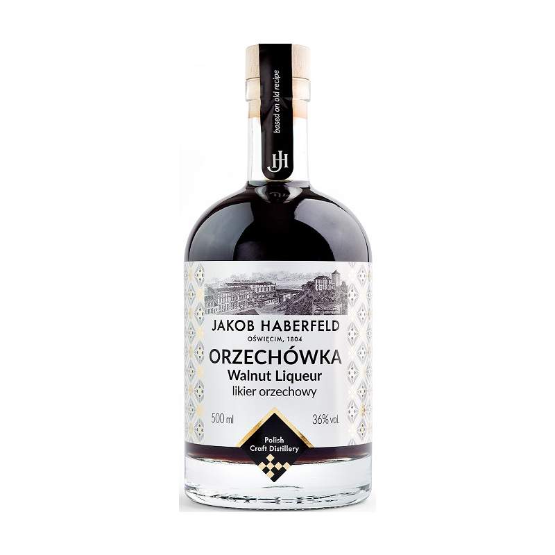 Jakob Haberfeld Orzechówka Likier z Orzechów Włoskich 0,5 L 36 %