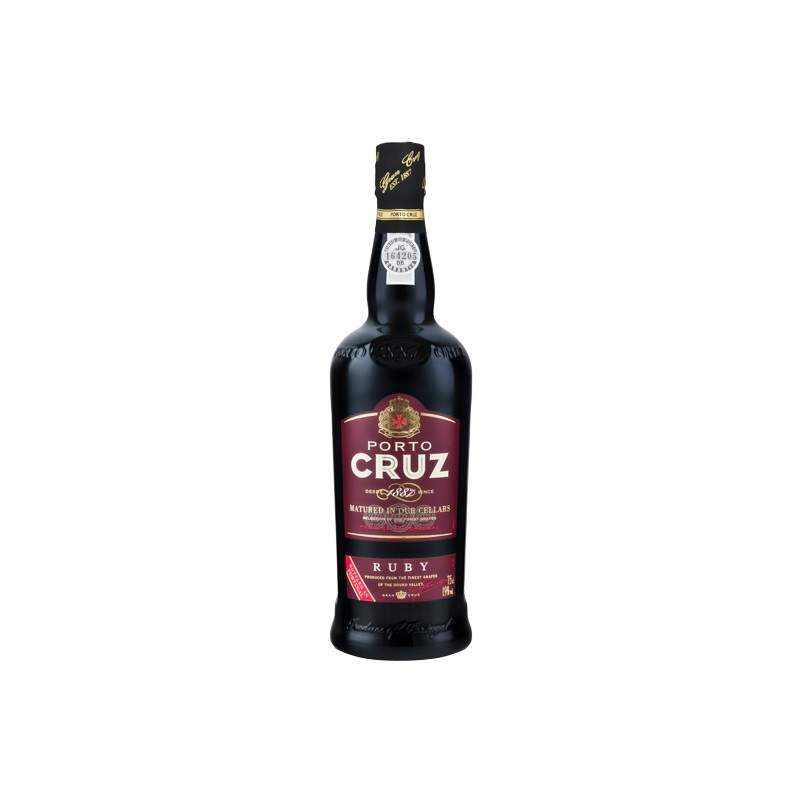 Wino Porto Cruz Ruby czerwone słodkie 0,75 l Wino Porto Cruz Ruby czerwone słodkie 0,75 l