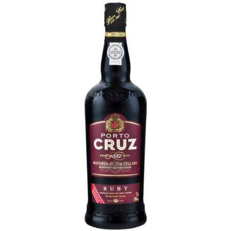 Wino Porto Cruz Ruby Czerwone Słodkie 0,75l
