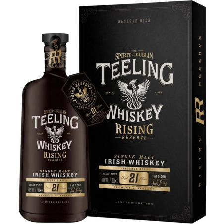 Whisky Teeling Rising Reserve 21 YO 0,7 l 46% – luksusowa irlandzka whisky single malt