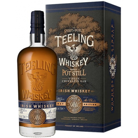 Whisky Teeling Wonders of Wood 0,7 l 50% – limitowana irlandzka whisky single malt z wyjątkowych beczek