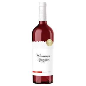 Wino Winiarnia Zamojska Czerwona Porzeczka Półwytrawne 0,75 L