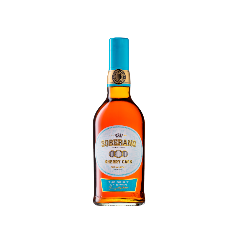 Brandy Soberano Sherry Cask 36 % 0,7l Brandy Soberano Sherry Cask 36 % 0,7l
