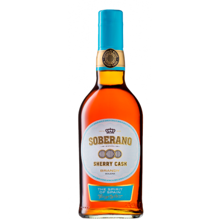 Brandy Soberano Sherry Cask 36 % 0,7l