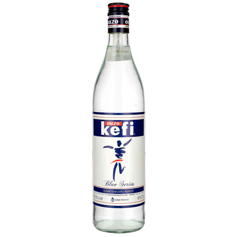 Ouzo Kefi Blue Series 37,5% 0,7l