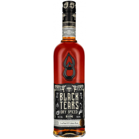 Rum Black Tears Dry Spiced 40% 0,7l