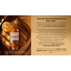Whisky Paprocky Single Barrel 40% 0,7l