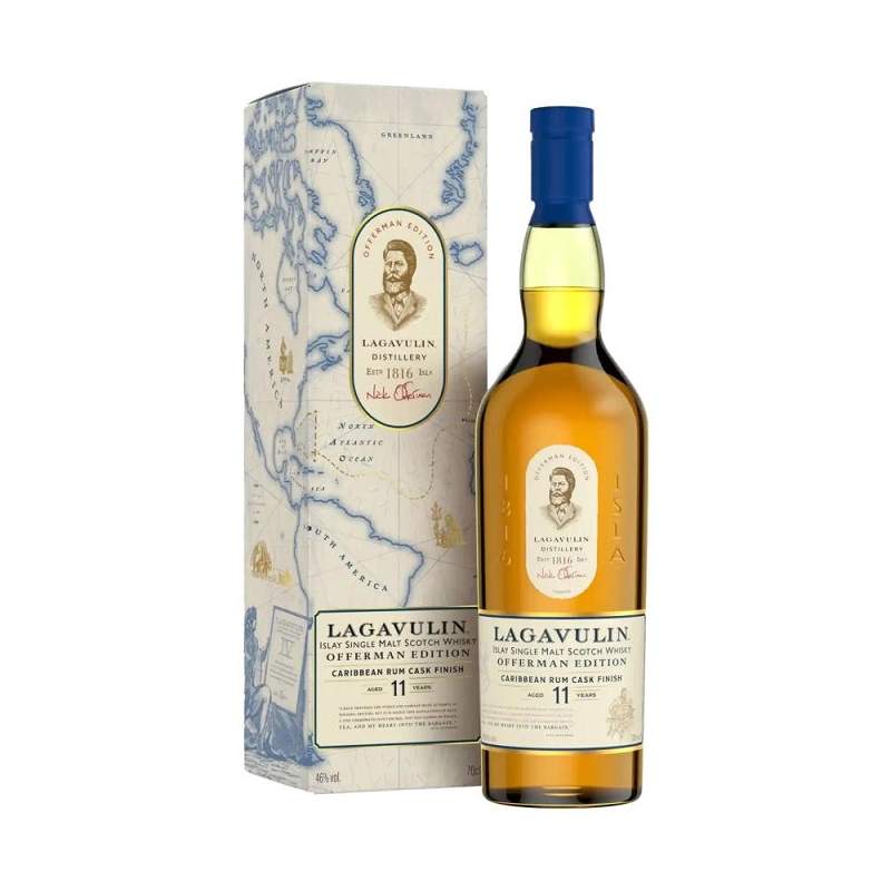 Whisky Lagavulin 11 yo Offerman Edition Caribbean rum cask