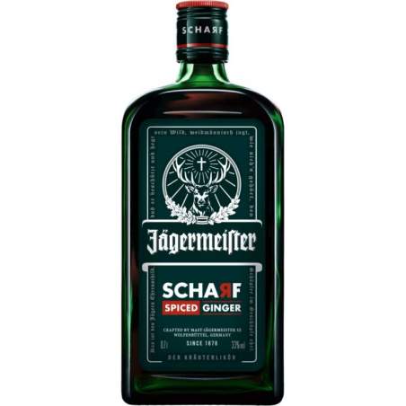 Jägermeister Scharf Spiced Ginger 0,7 l