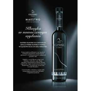 Ogiński Maestro 0,5L 40%