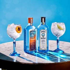 Gin Bombay Sapphire + Kieliszek 0,7L 40%