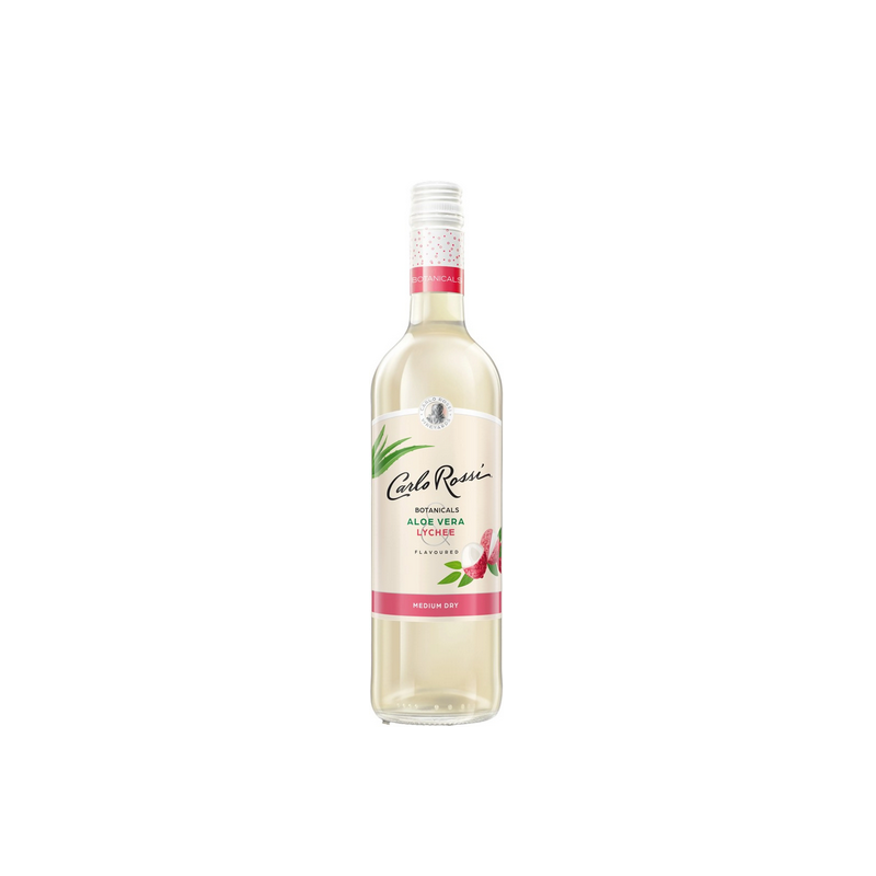 Wino Carlo Rossi Botanicals Aloe Vera & Lychee 0,75 l 10 % Wino Carlo Rossi Botanicals Aloe Vera & Lychee 0,75 l 10 %