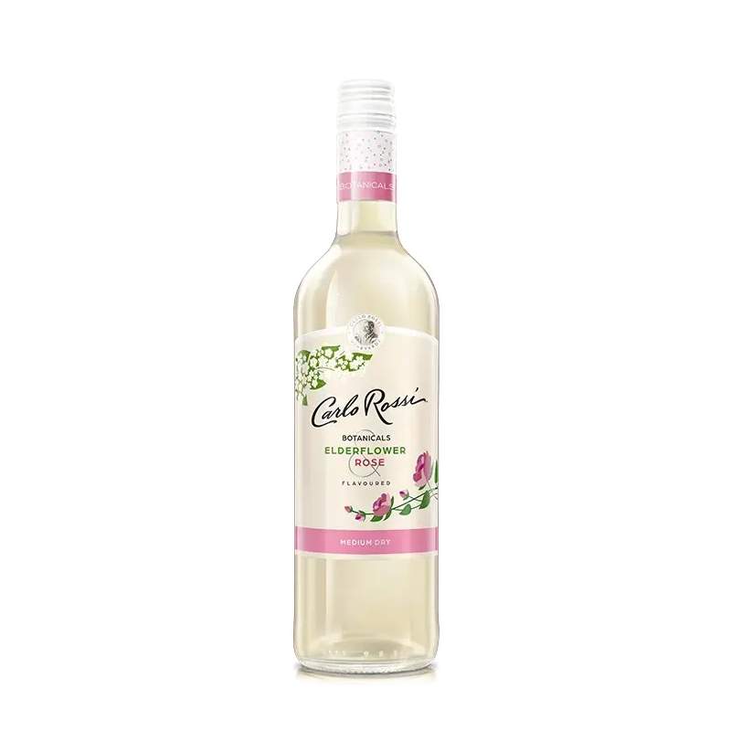 Wino Carlo Rossi  Botanicals Eldeflower & Rose 0,75 l 10 %