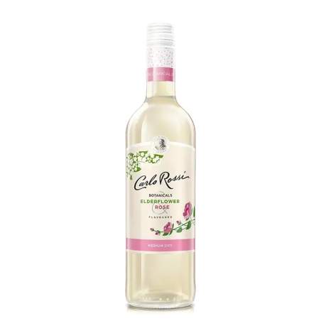Wino Carlo Rossi  Botanicals Eldeflower & Rose 0,75 l 10 %
