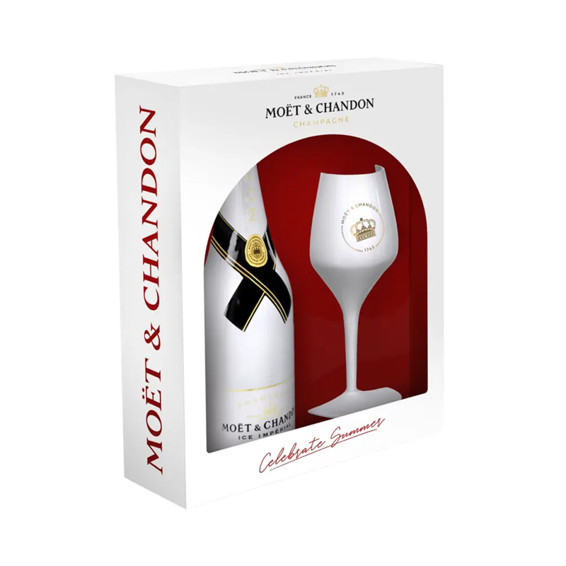 Szampan Moet & Chandon Ice Imperial 12% 0,75 l  + kieliszek