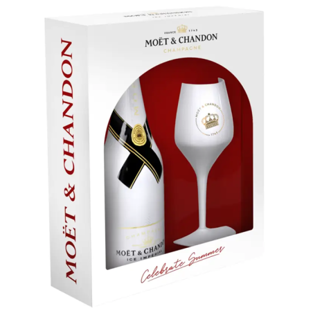 Szampan Moet & Chandon Ice Imperial 12% 0,75 l  + kieliszek