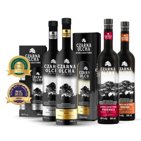 Czarna Olcha Wódka Kraftowa Żyto 0,5l 40%