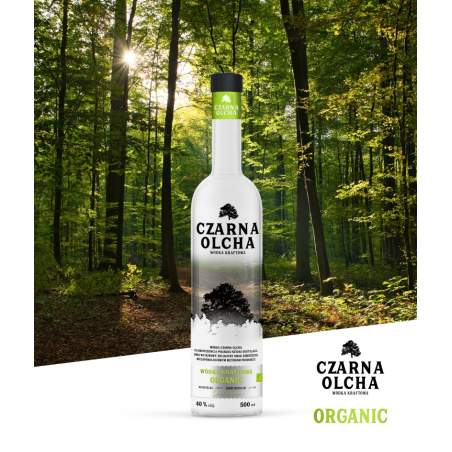 Czarna Olcha Organic 0,5l 40%