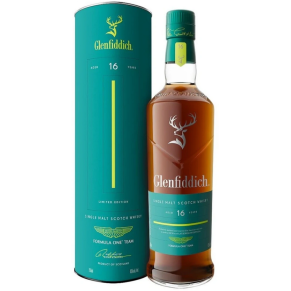 Whisky Glenfiddich 16 YO Aston Martin F1 0,7 l 43% – limitowana single malt w edycji kolekcjonerskiej