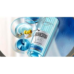 Wódka Bohema + kielich – elegancki zestaw prezentowy wódki premium