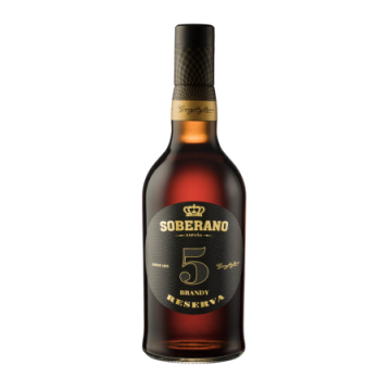 Brandy Soberano Reserva 5YO – hiszpańska brandy 5 lat solera 36%