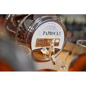 Paprocky Single Malt Beczka 2,2L 40% – Zestaw z Szklankami