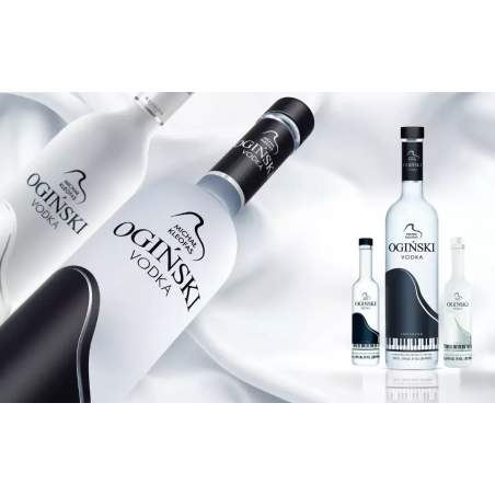 Ogiński 0,5l 40%+ miniaturki