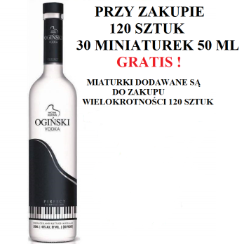 Ogiński 0,5l 40%+ miniaturki