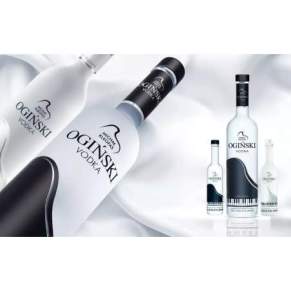 Ogiński biały 0,5l 40% + miniaturki