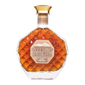 Brandy Legend of Armenia Aged 3 Years 0,5l | Armeńska Brandy 40%