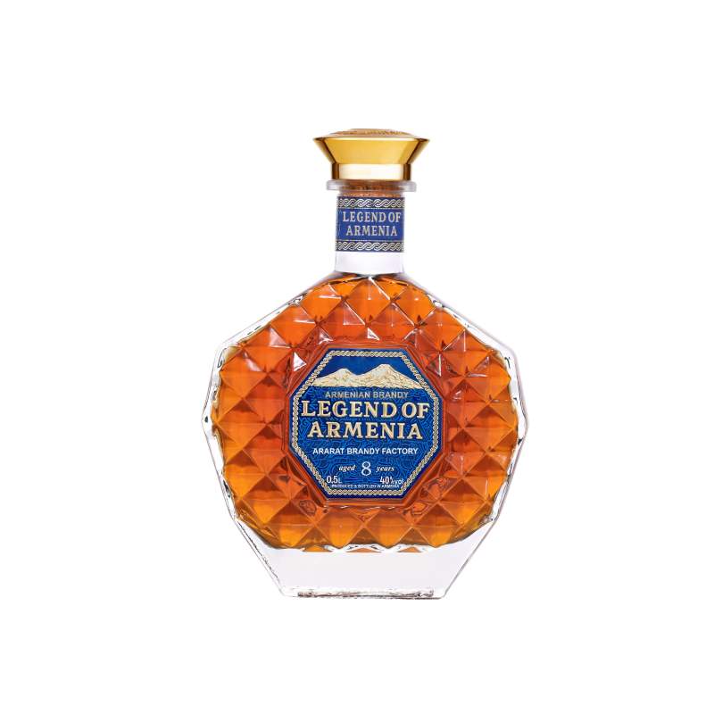 Brandy Legend Of Armenia Aged 8 Years 40% 0,5l