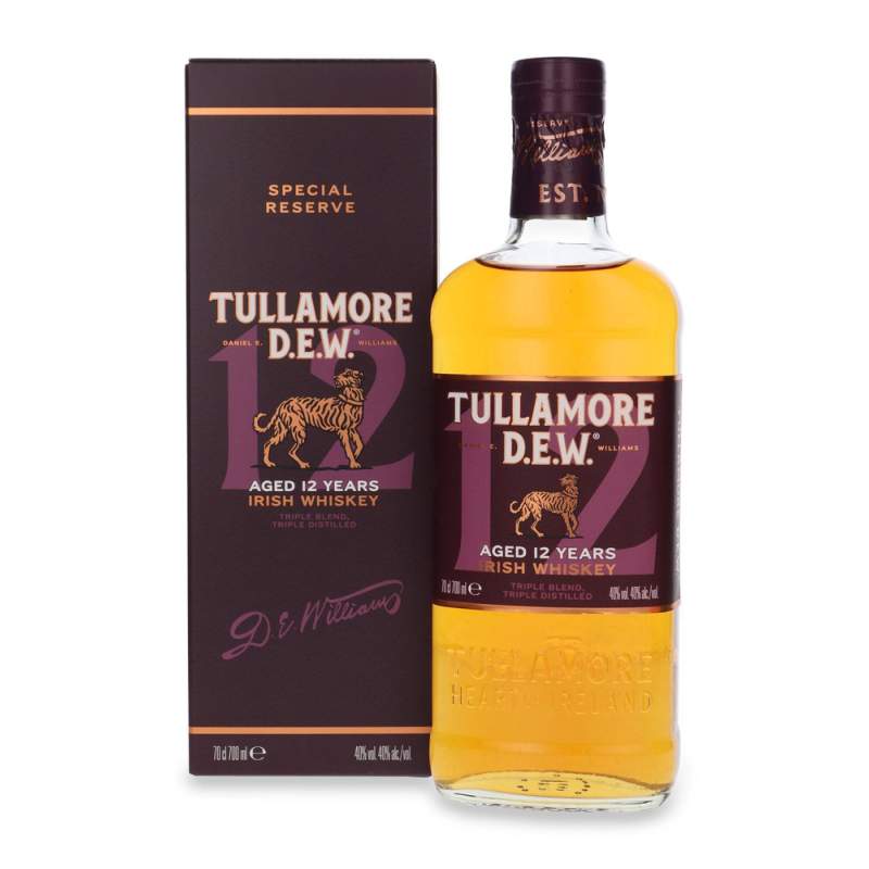 Whisky Tullamore D.E.W. 12 YO 40% 0,7L Whisky Tullamore D.E.W. 12 YO 40% 0,7L