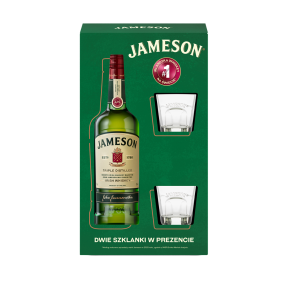 Jameson + 2 szklanki 0,7 / 40 %