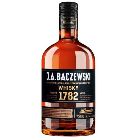 Whisky J.A. Baczewski Whisky 0,7+tuba