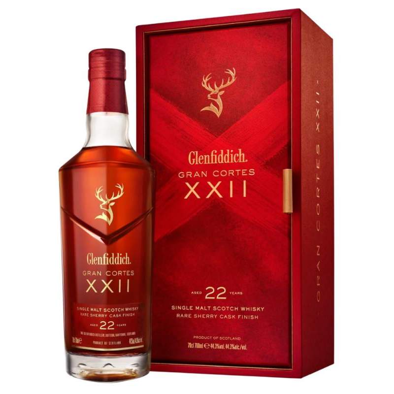 Whisky Glenfiddich 22 YO Gran Cortes 0,7 l 44,3%