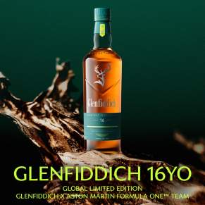 Whisky Glenfiddich 16Yo Aston Martin F1 0,7l 43%