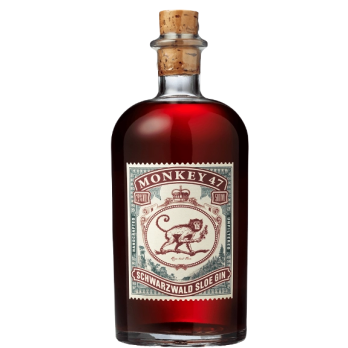 Gin Monkey 47 Sloe 0,5 l 29% – niemiecki likier ginowy z tarniny premium