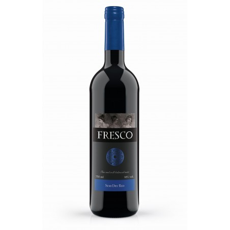 Wino Fresco Czerwone Półwytrawne 0,75L 10%