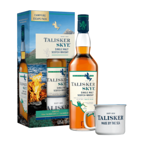 Talisker Skye + kubek 0,7L 45,8% – Torfowa whisky single malt | Zestaw prezentowy