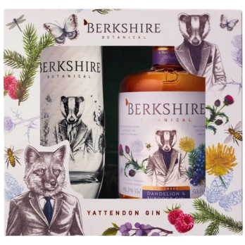 Gin Berkshire Dry 40.3% 0.5l + Szklanka