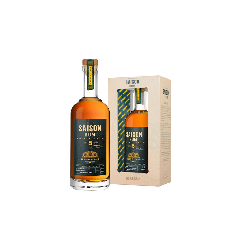 Rum Saison Tripple Cask Barbados 5Yo 46% 0.7l Rum Saison Tripple Cask Barbados 5Yo 46% 0.7l