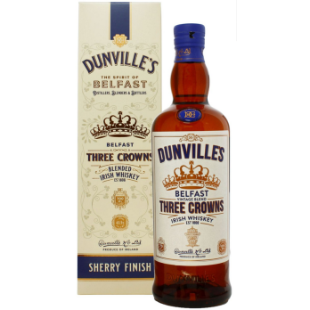 Whisky Dunville’s 3 Crown Sherry 43,5% 0,7l