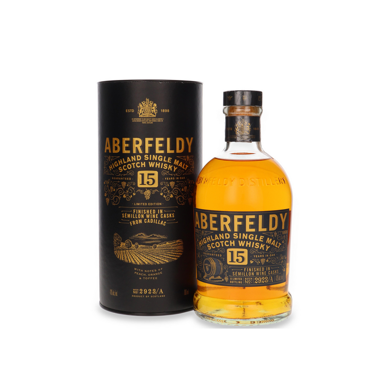 Aberfeldy 15YO Cadillac Wine Cask 43% 0,7l
