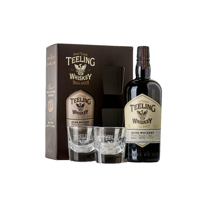 Whisky Teeling Small Batch 46% 0,7l +2 szklanki Whisky Teeling Small Batch 46% 0,7l +2 szklanki